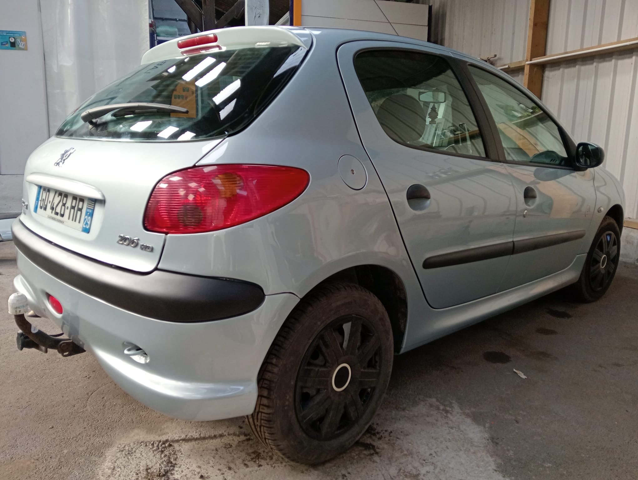 Peugeot 206 après intervention